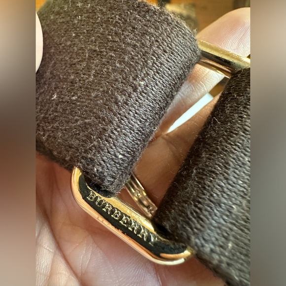 BURBERRY CROSSBODY ITALY MADE UNISEX 🌟AUTHENTIC 🌟 - Picture 8 of 12
